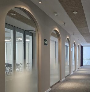 Reforma local social ARAPDIS Barcelona - Detalle acabados